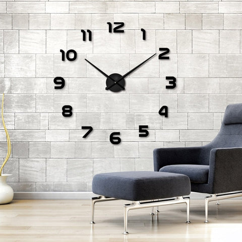 Wall 3D Acrylic Clocks