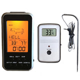 Digital BBQ Wireless Thermometer with Temperature Alarm