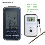 Digital BBQ Wireless Thermometer with Temperature Alarm