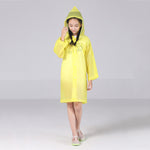 Transparent Fashion Frosted Child Raincoat