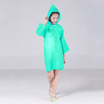 Transparent Fashion Frosted Child Raincoat