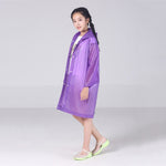 Transparent Fashion Frosted Child Raincoat