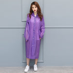 Women Thickened Waterproof Rain Coat