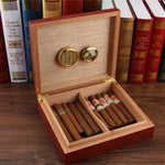 GALINER Spanish Cedar Wood Travel Cigar Humidor