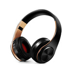 HIFI Stereo Bluetooth headset, FM and support SD card with mic