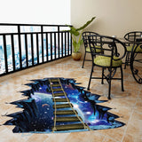 3D Cosmic Space Wall Sticker