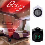 LED Projection Display Talking Voice Digital Clock