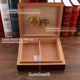 GALINER Spanish Cedar Wood Travel Cigar Humidor