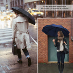 Wind Resistant Folding Automatic Umbrella