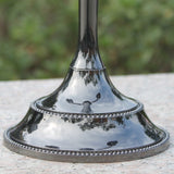 Silver/Gold/Bronze/Black 3-Arms Metal Pillar Candle Holders