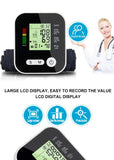 Digital LCD Upper Arm Blood Pressure Monitor