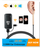 3 in 1 USB Ear Cleaning Endoscope with HD Visual Ear Spoon