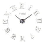 Large Roman Mirror Fashion  Quartz Clocks