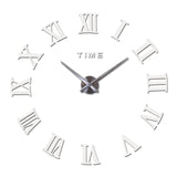 Large Roman Mirror Fashion  Quartz Clocks