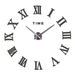 Large Roman Mirror Fashion  Quartz Clocks